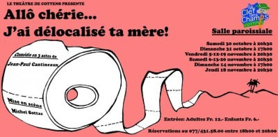 Affiche Allô chérie… j’ai délocalisé ta mère !