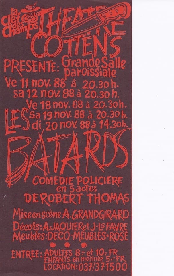 Affiche Les bâtards